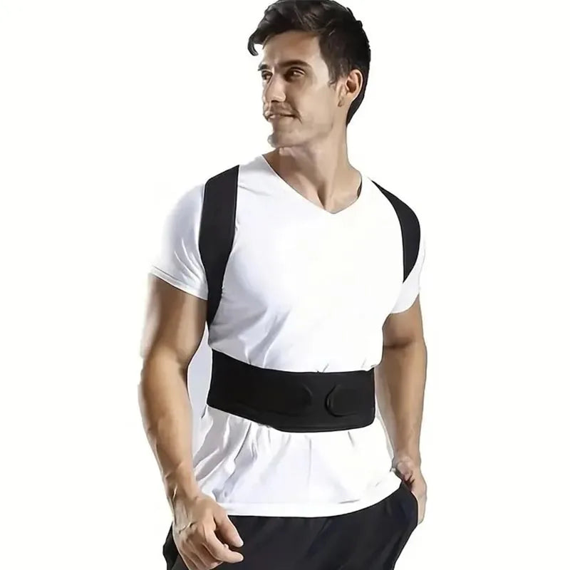 1PC Humpback Correction Sports Adult Back Correction Strap Spine Correction Anti-Hunchback Fixed Back Correction Belt for Adult
